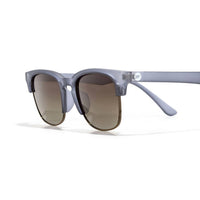 Sunski Women's Cambria Square Sunglasses in navy amber - women's accessory - alternate view