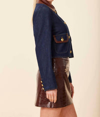 Dolce Cabo - Vegan Leather Trim Jacket