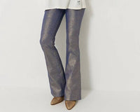 Wrangler - Women's Lainey Wilson Glitter High Rise Flare Jean