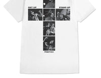 Primitive Men's King Short Sleeve T-shirt in white - men's t-shirt - detail view