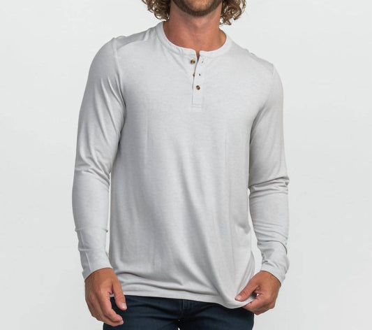 Southern Shirt Company - Max Comfort Henley Long Sleeve Tee