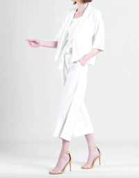 Clara Sunwoo - Hi-low Pocket Cardigan Jacket