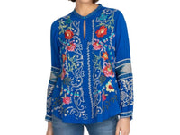 Johnny Was - Tamarind Embroidered Blouse