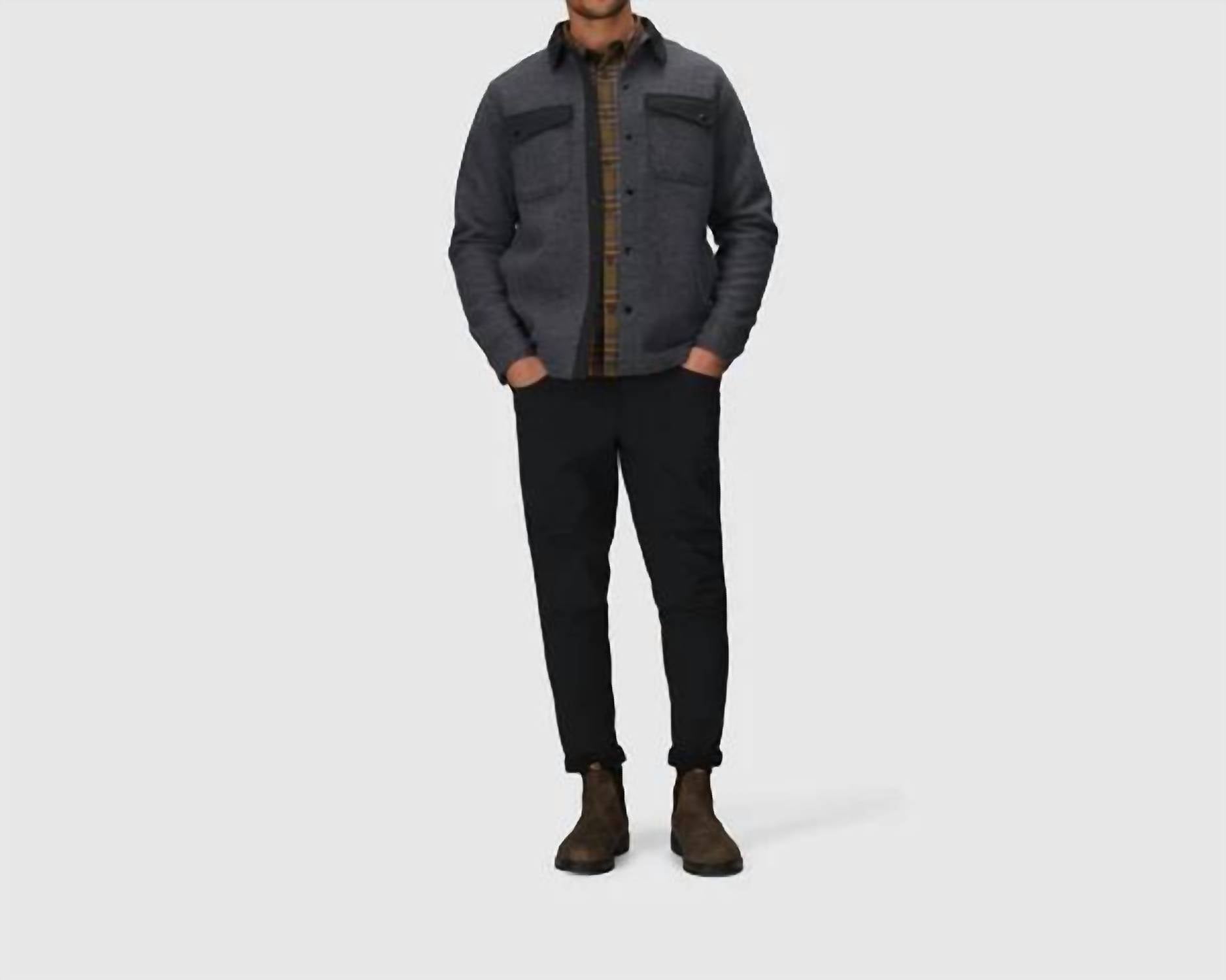 OUTDOOR RESEARCH Ranger Shirt Jacket in atlantic heather - men's shirt - view 4