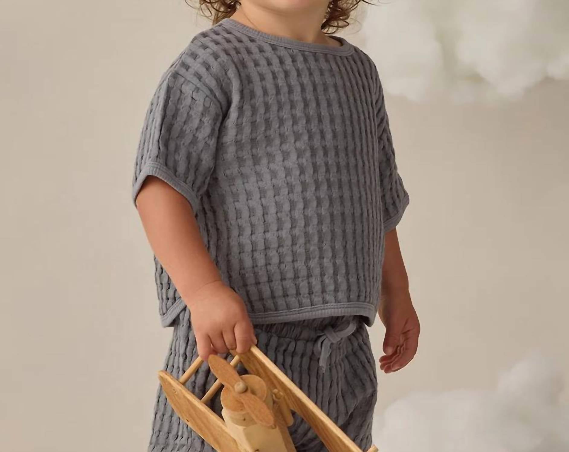 Quincy Mae - Jayden Short Sleeve Tee And Short Set