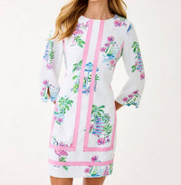 Lilly Pulitzer Margaux Mini Dress in resort white - women's dress