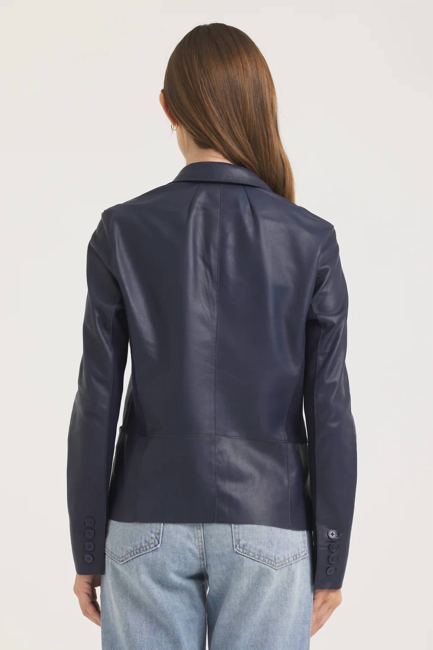 Jakett - Allison Burnished Leather Jacket