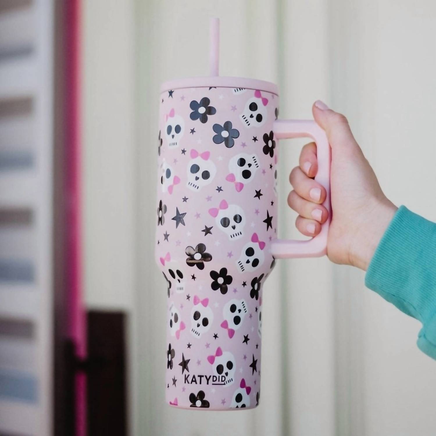 Katydid - Women's Skull 38 Oz Insulated Tumbler