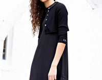 Retrokid - Girls Ribbed Cropped Cardigan