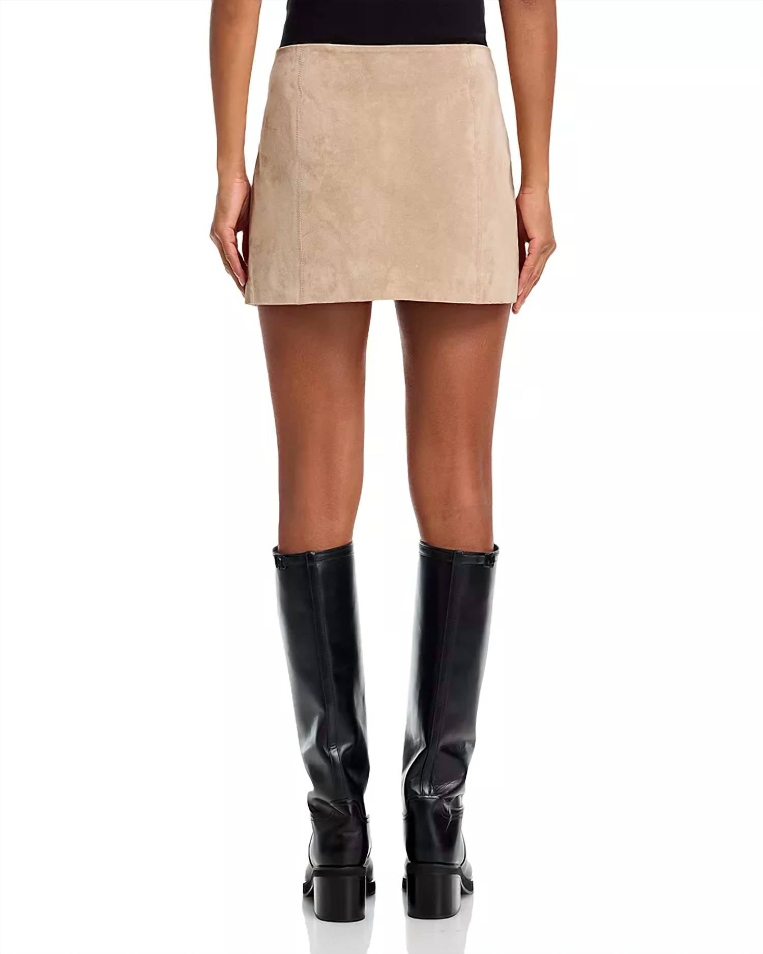 Blanknyc - Suede Mini Skirt