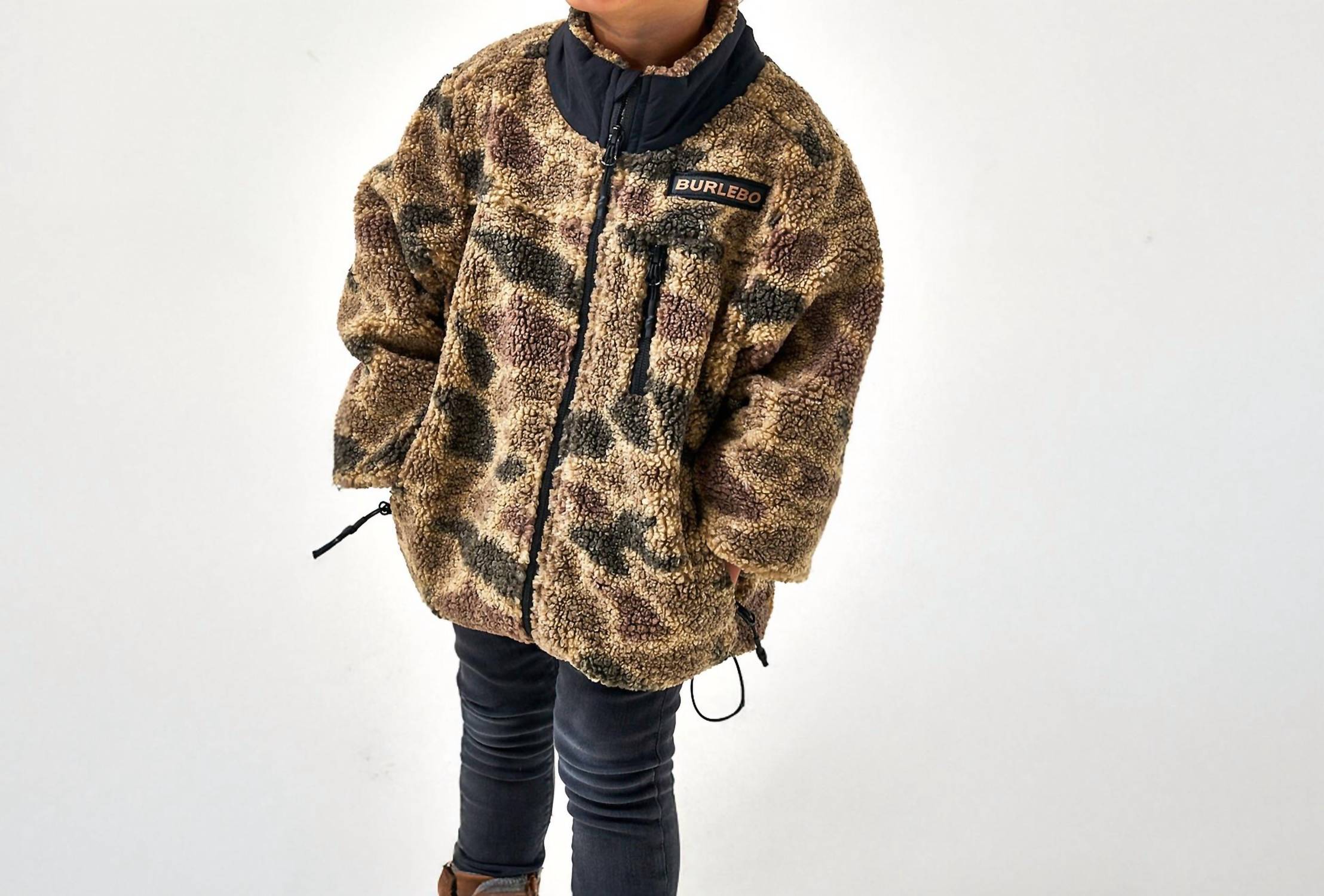 Burlebo - Youth Sherpa Full Zip Jacket