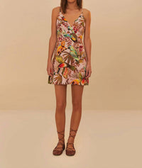 Farm Rio - Into The Jungle Mini Dress