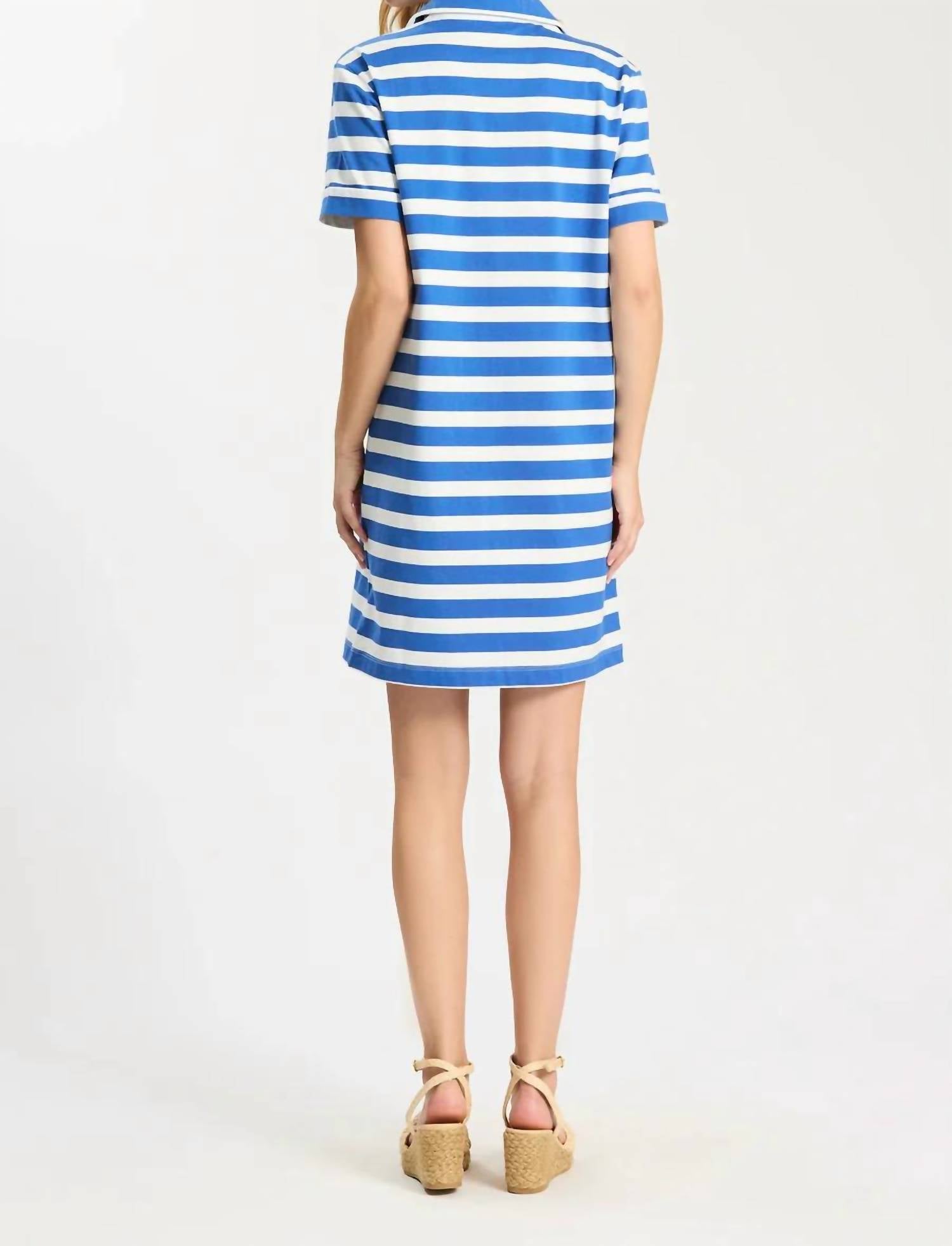 Tyler Boe - Toni Striped Polo Dress