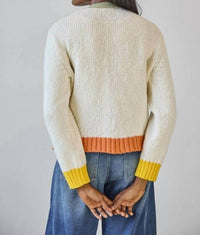 Lilla P - Contrast Trim Cardigan