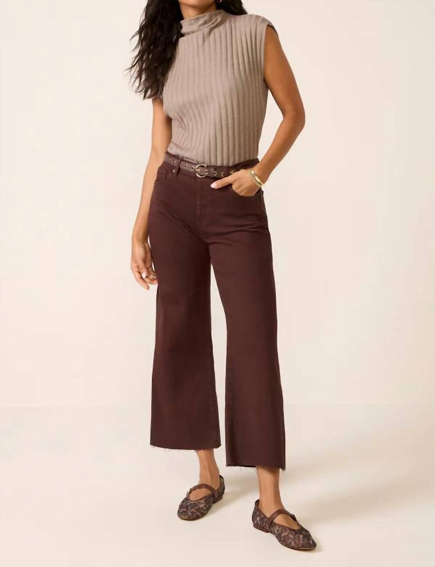 Ag Jeans - Saige Wide Leg Crop Jeans