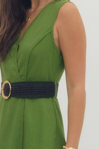 entro Chic Needs Midi Dress in green - women's dress - view 6