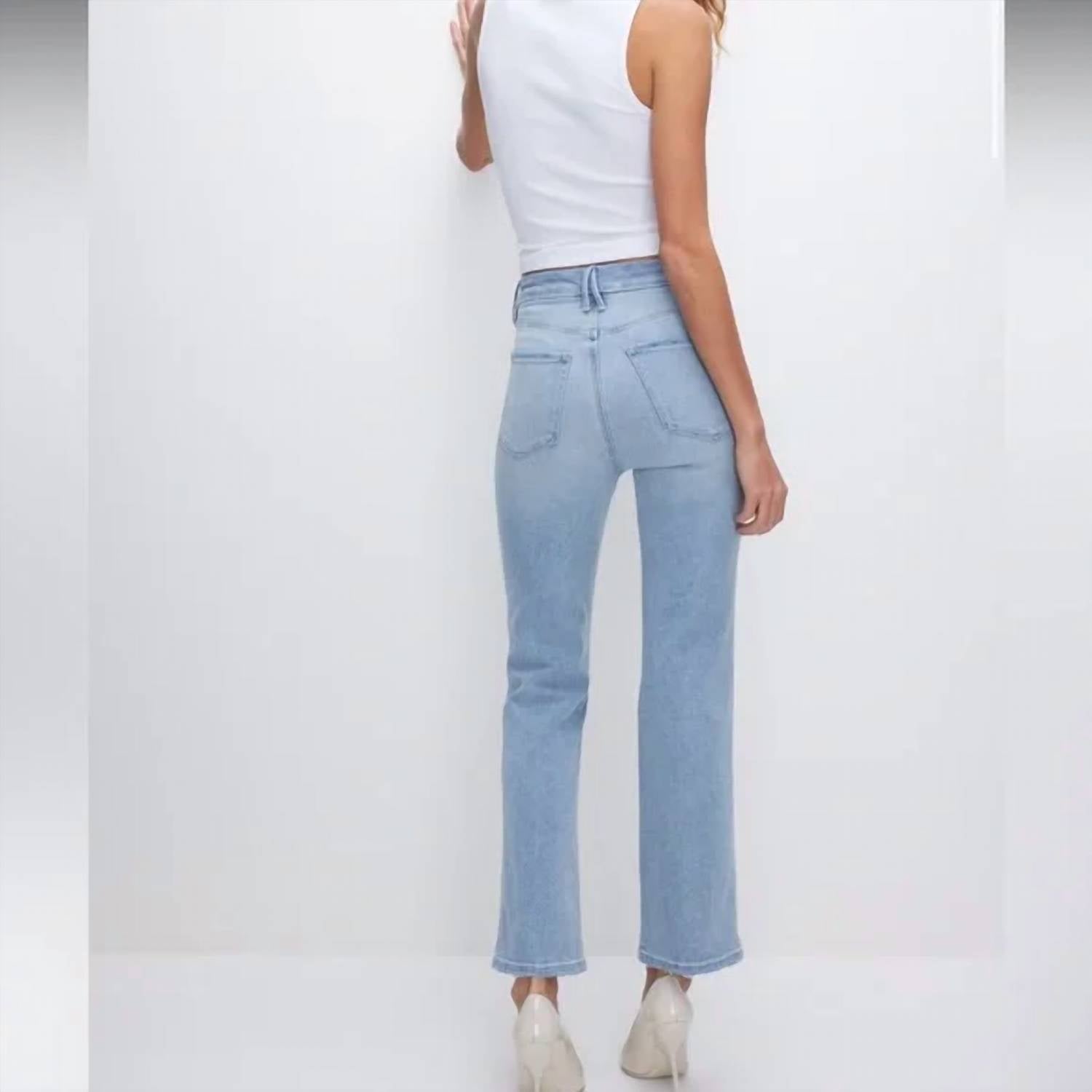 Good American - Good Curve Straight Jeans