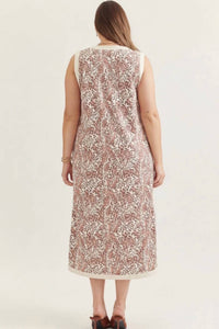 Entro - Jersey Knit Midi Dress