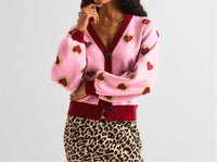 Never Fully Dressed - Hearts Cardigan