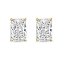 Diana M Jewels - Women's Radiant Lab-Grown Diamond Stud Earrings (15.00 TCW) - Grand