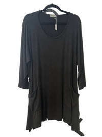 Made in Italy Women's Sweater Dress in italy women s sweater dress in black - women's dress