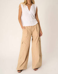 Project Social T - Number One Notch Neck Textured Tank Top