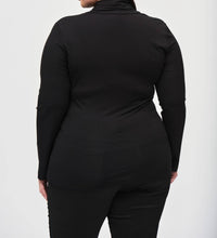 Joseph Ribkoff - COWL NECK RUCHED TOP