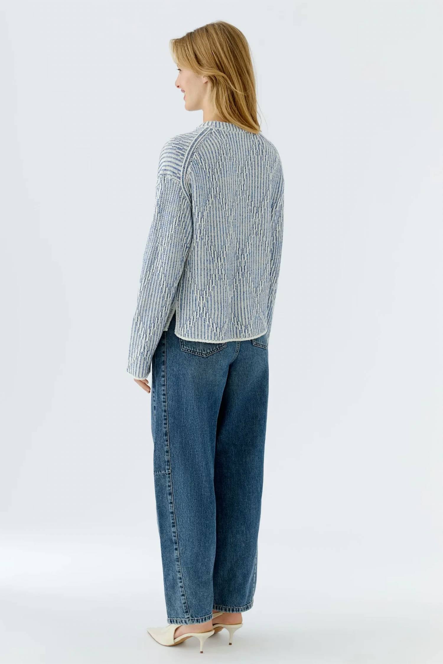 Oui - Yarn Mix Sweater
