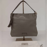 Jimmy Choo - Women's Croc-embossed Leather Soft Hobo Bag