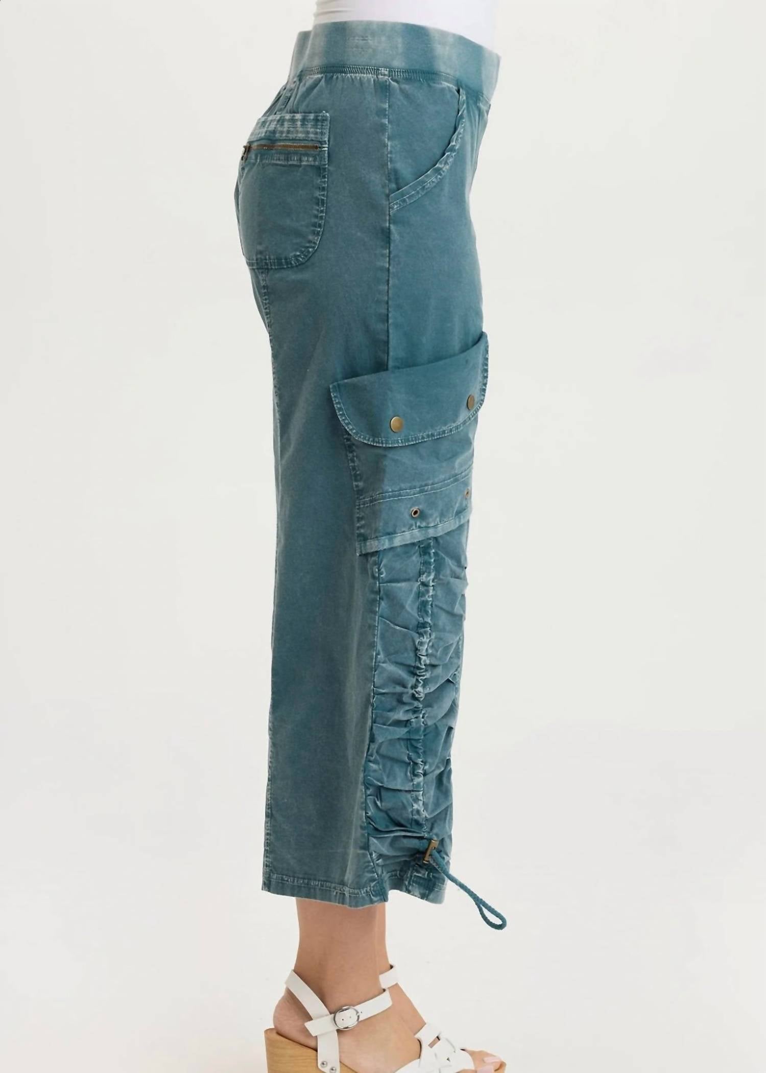 Xcvi - Distressed Muldoon Crop Pant
