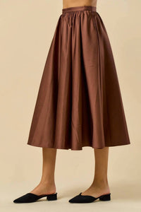 Lalavon - Flare Midi Skirt
