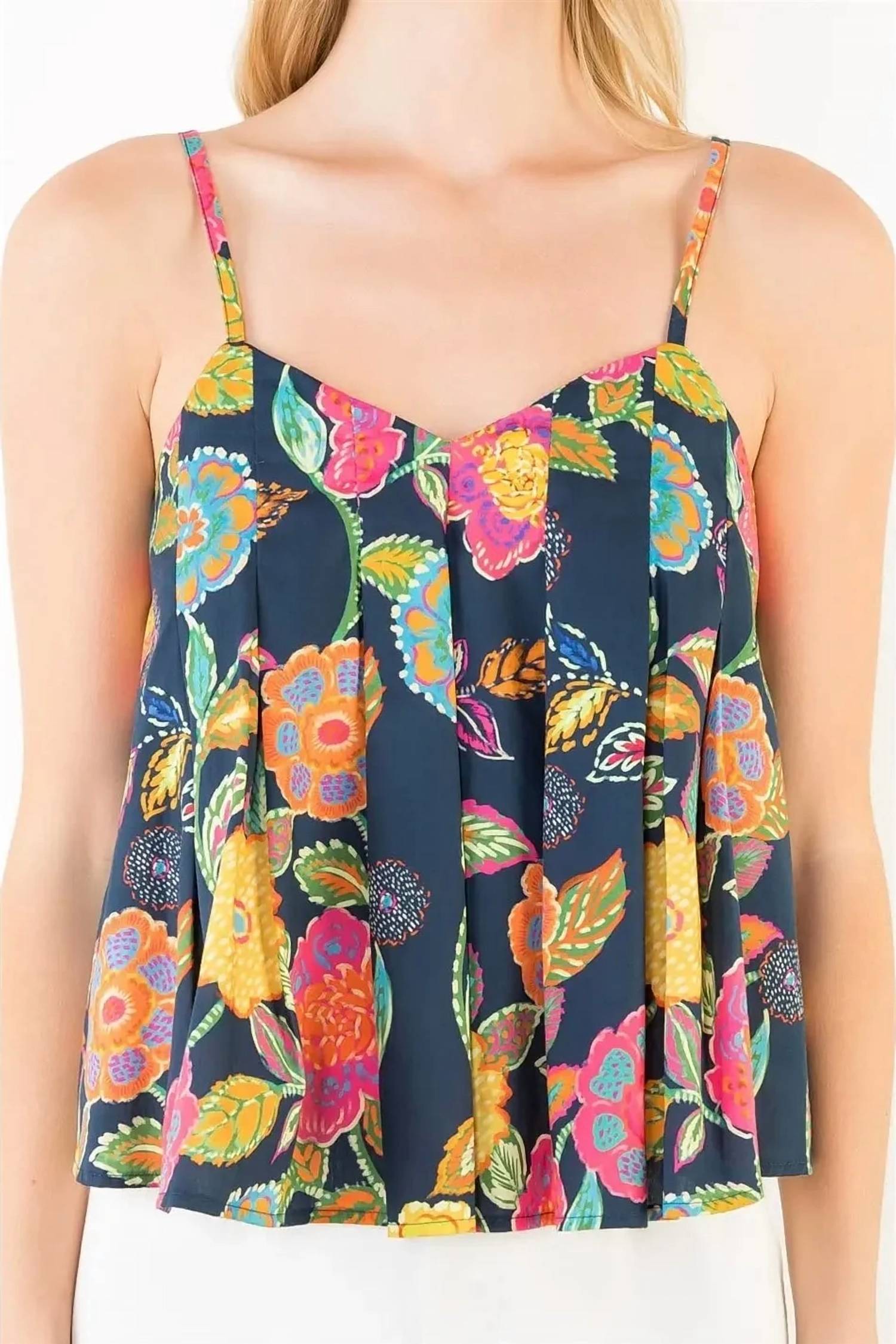 Thml - Floral Pattern Tank Top