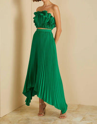 Amur - Averi Scallop Strapless Top