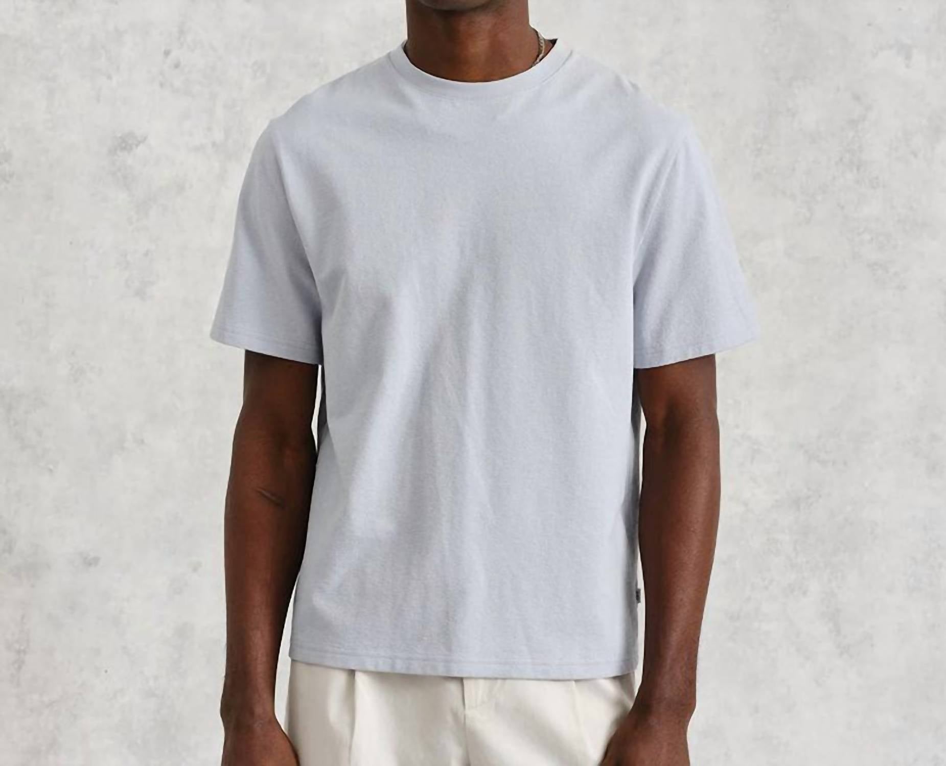 Wax London - Dean Textured Organic Cotton T-shirt