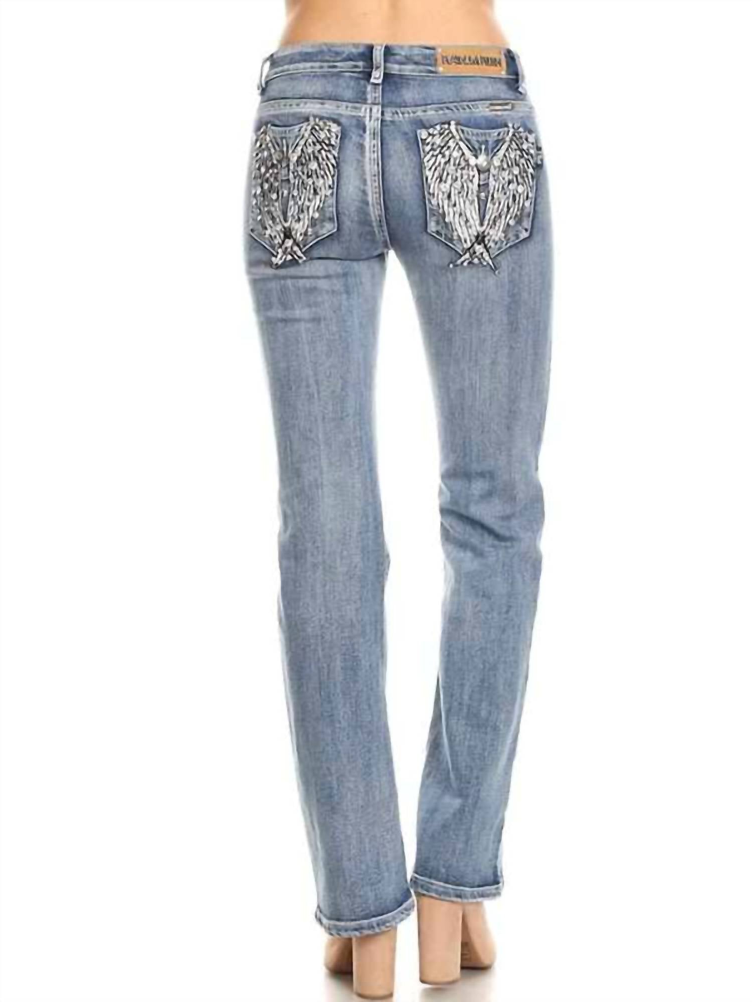 Bus Stop - My Wings Bling Jeans