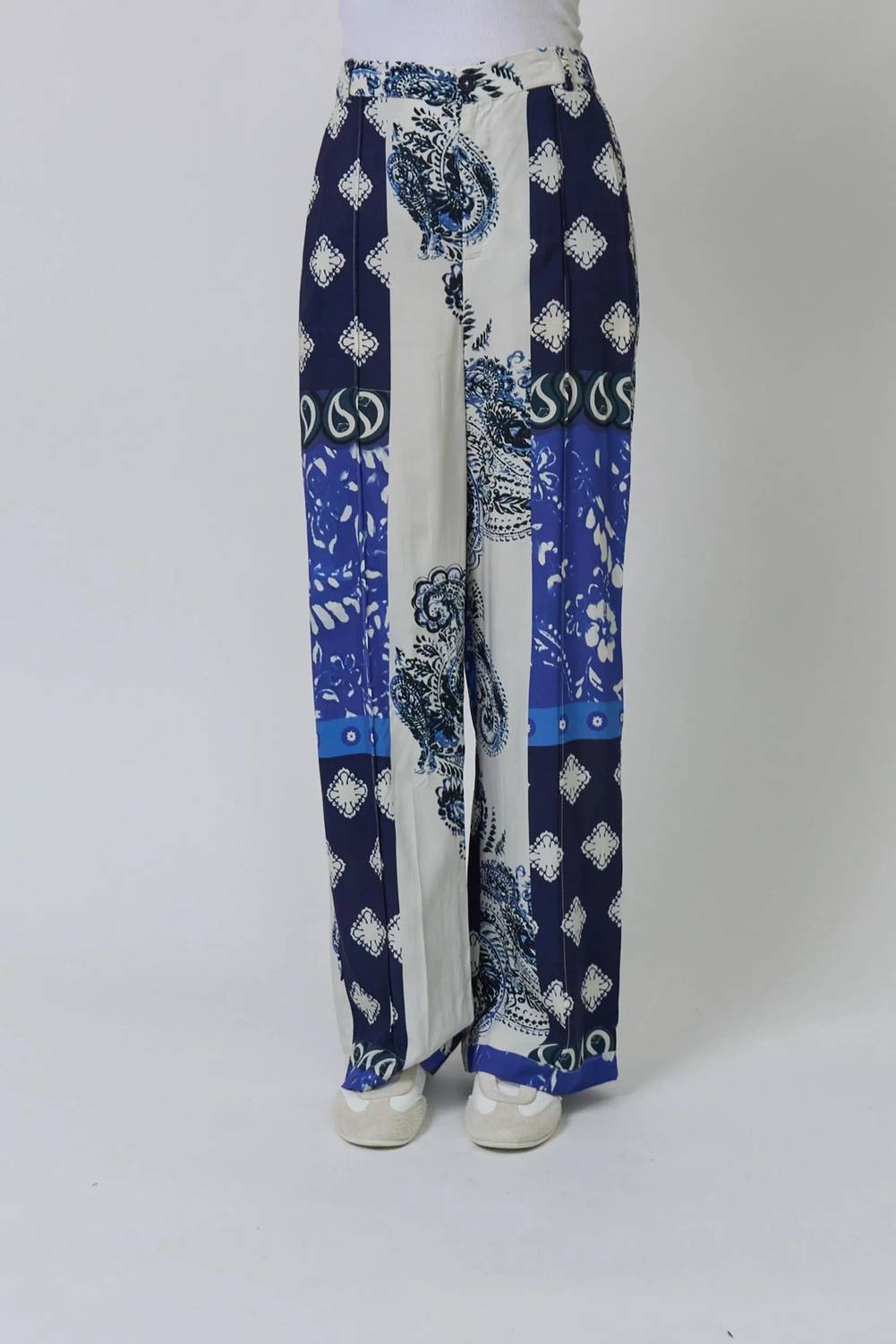 Central Park West - Allie Bandana Print Pants