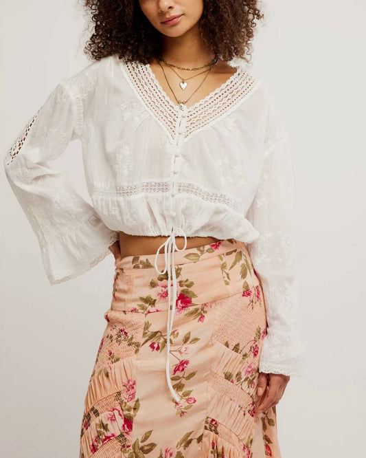 Free People - Sweet Love Blouse