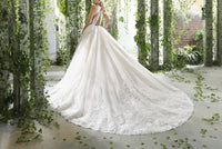 Angelina Faccenda - Diamante And Crystal Beaded Ball Gown