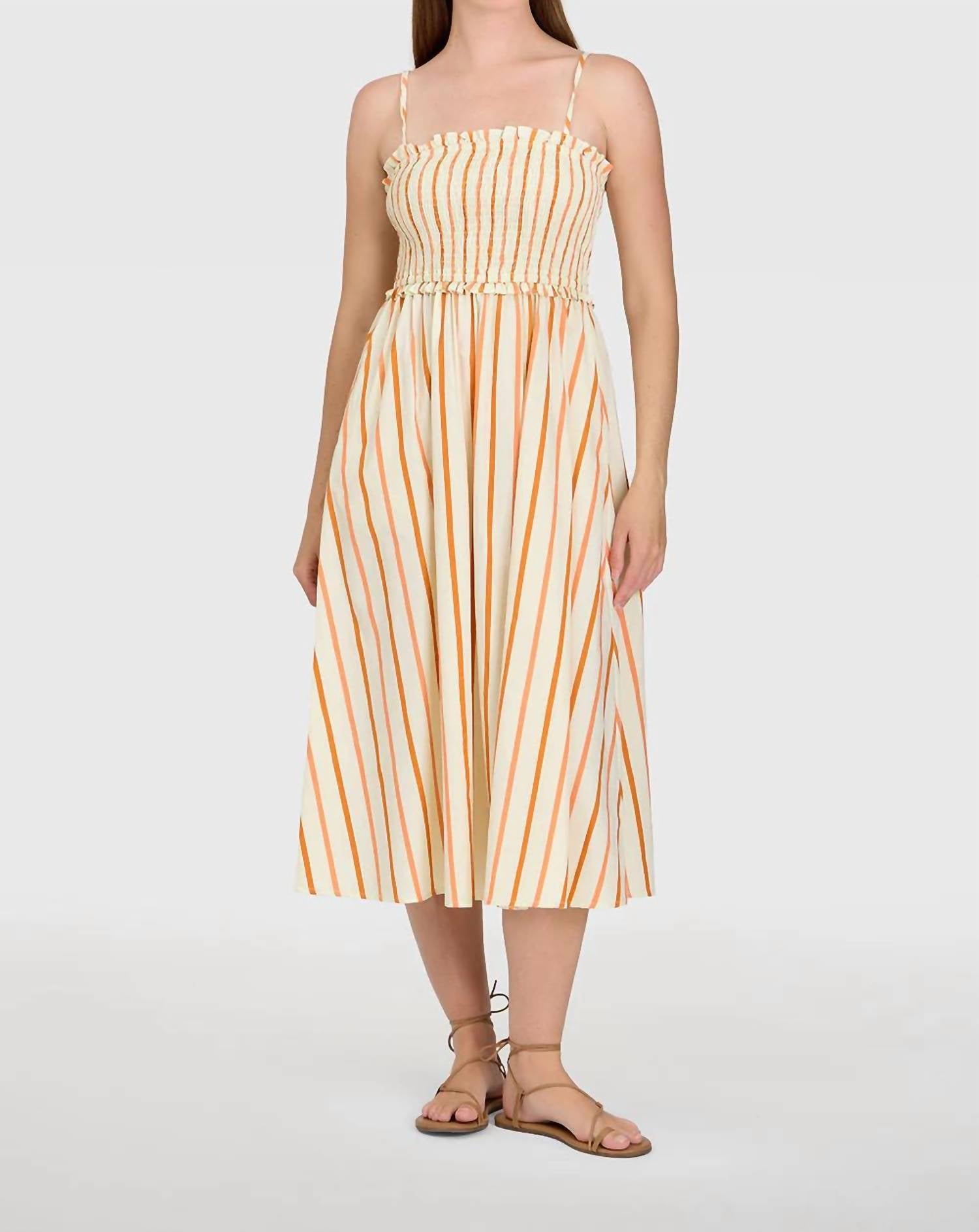 Livro - Smocked Midi Dress
