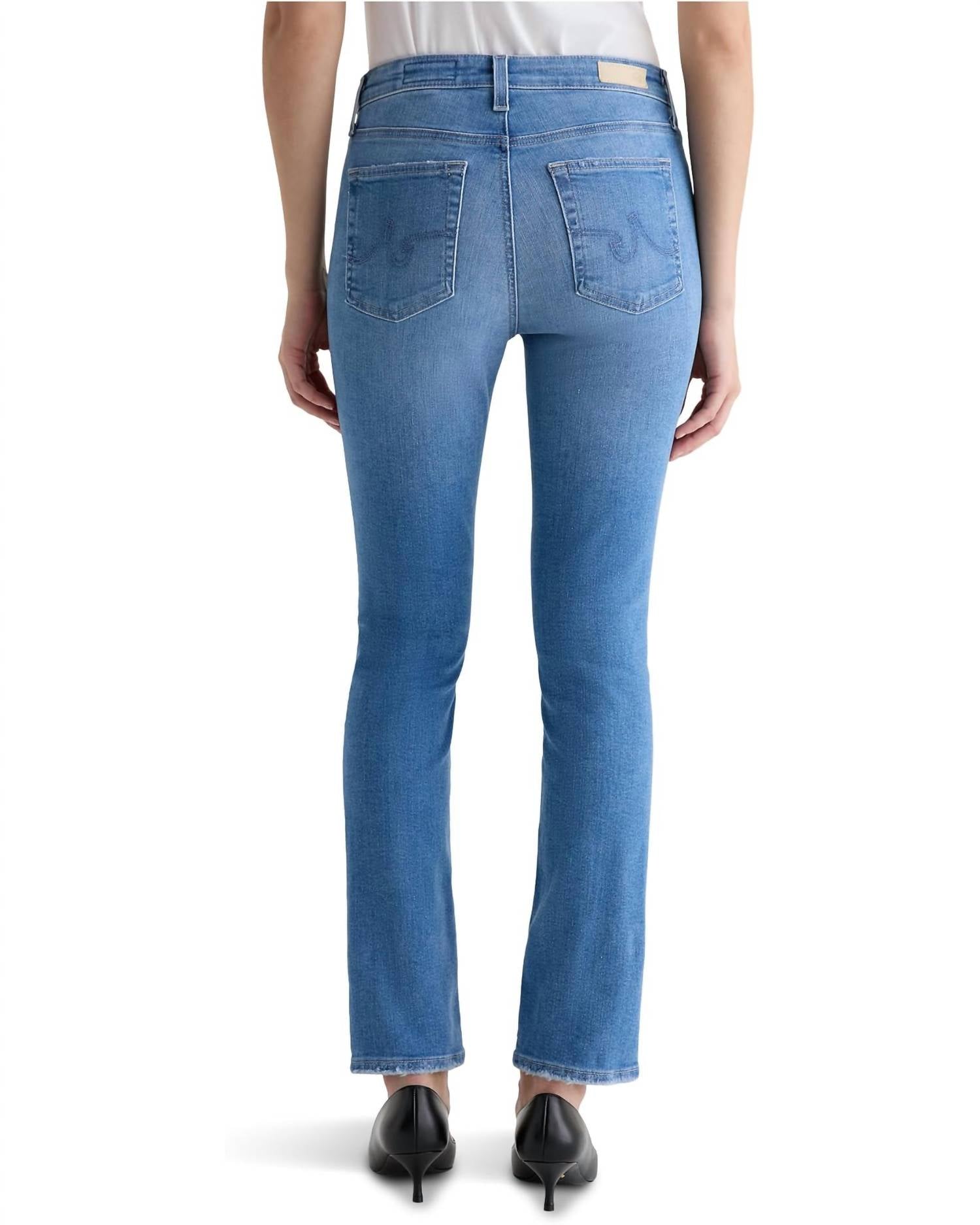 Ag Jeans - Mari Mid Rise Slim Straight Jeans