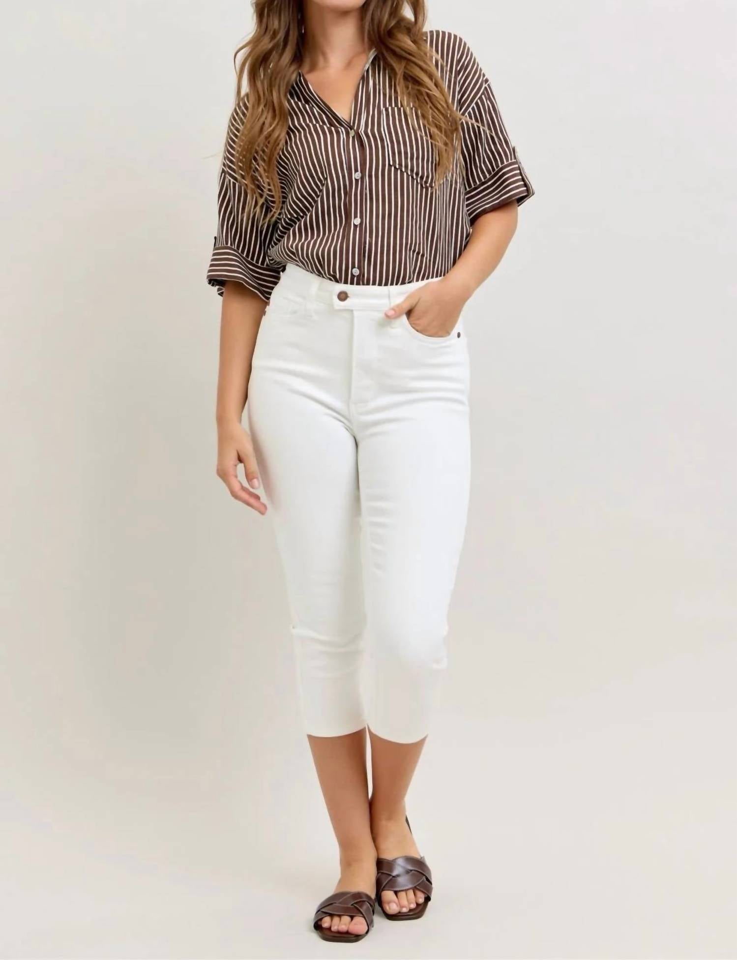 Judy Blue - Capri Spade Pants