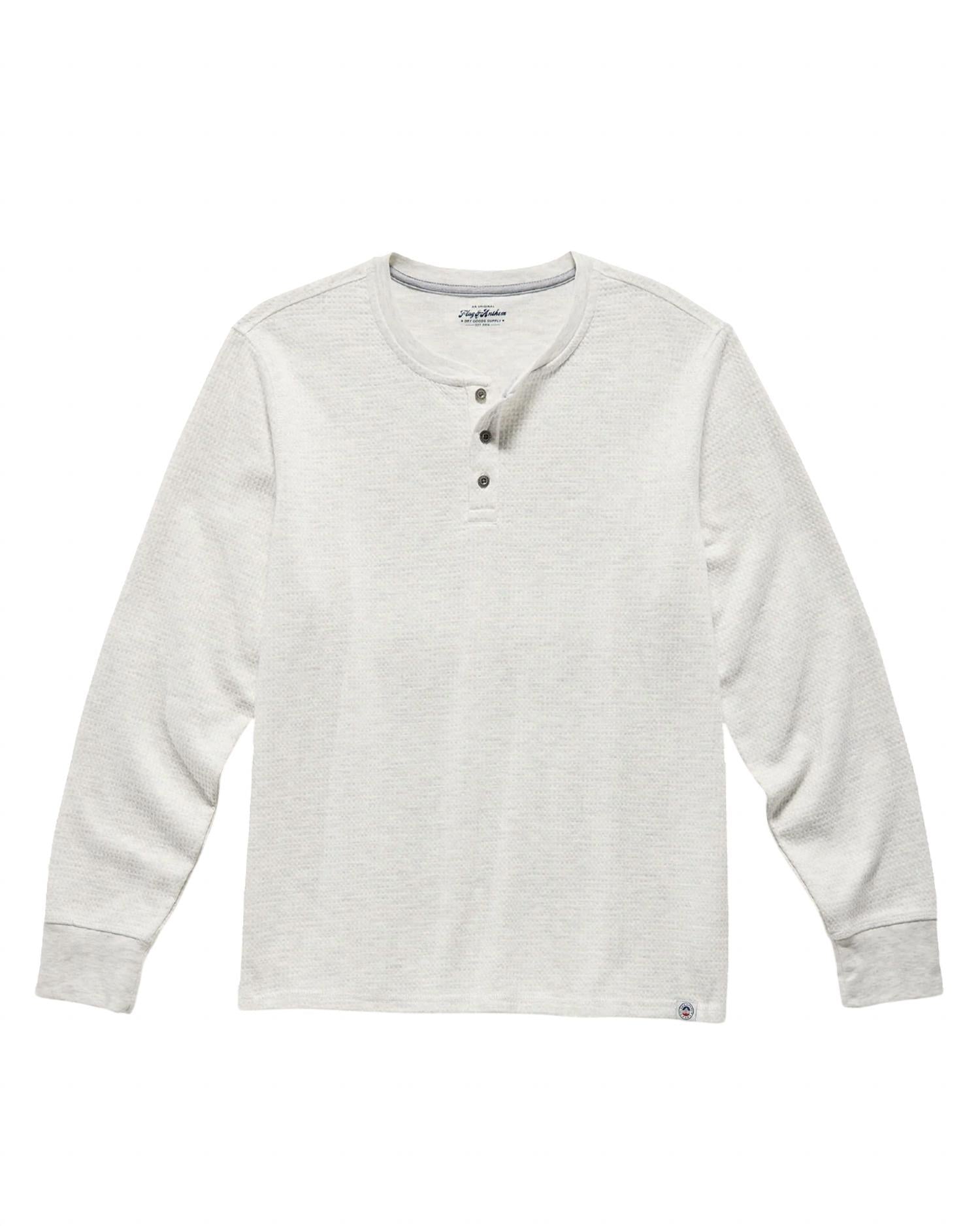 Flags & Anthem - Chatsworth Soft Waffle Henley Tee