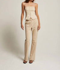 Crescent - Neve Suede Flared Pant