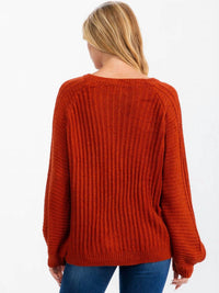 Wholesale Fashion Trends - Long Balloon Sleeve Pullover