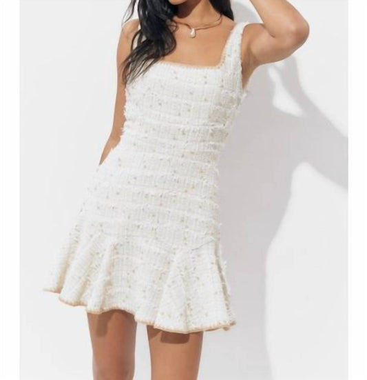 Adelyn Rae - salina tweed mini dress