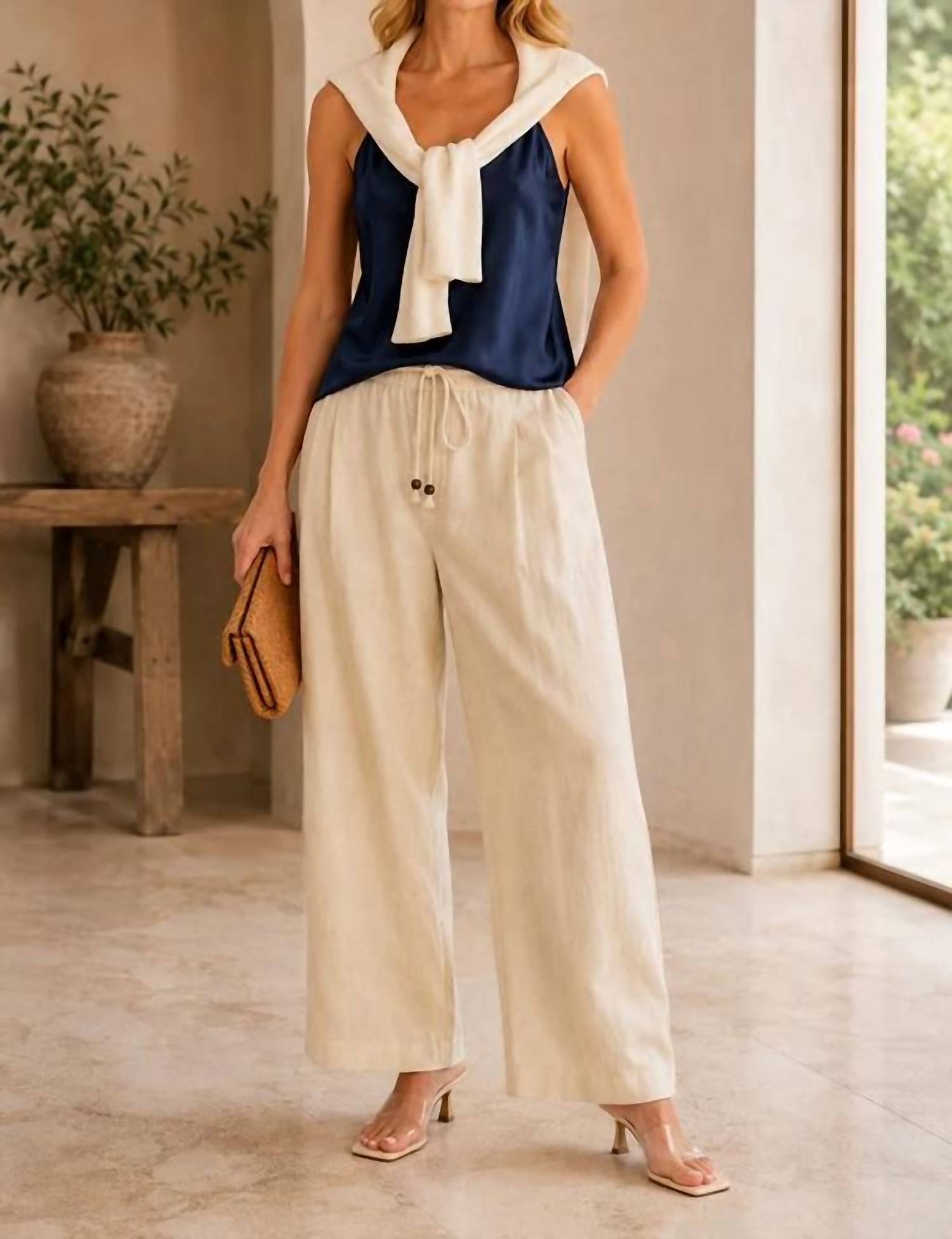 Lucy Paris - Logan Tie Pant