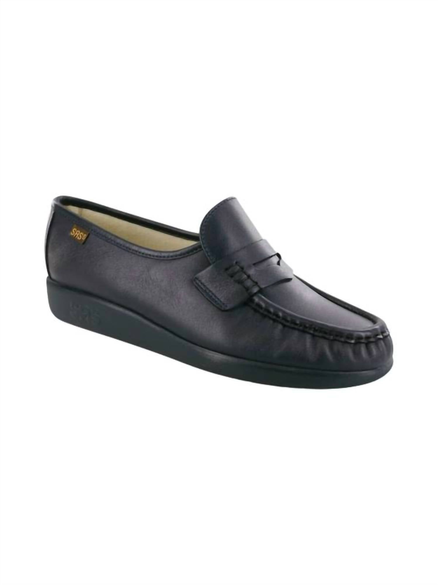 Sas - Women's Classic Slip On Loafer - Wide