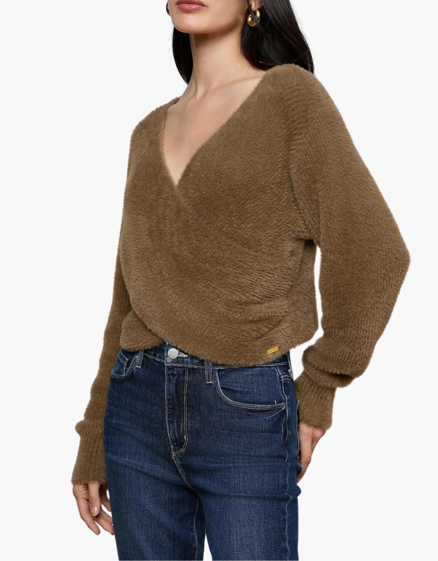 L'Agence - Antonella Crossover Sweater
