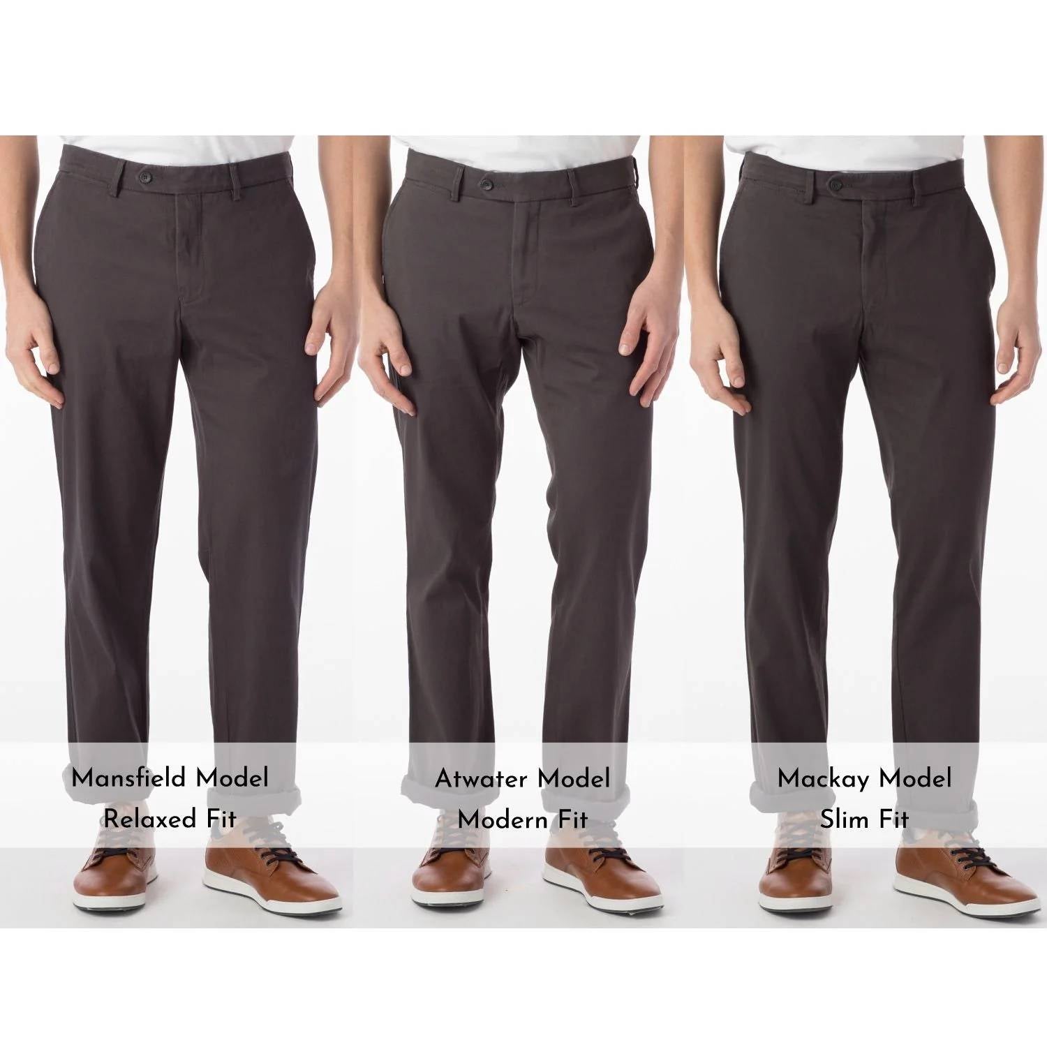 Ballin - Perma Color Pima Twill Khaki Pants - Mansfield Relaxed Fit