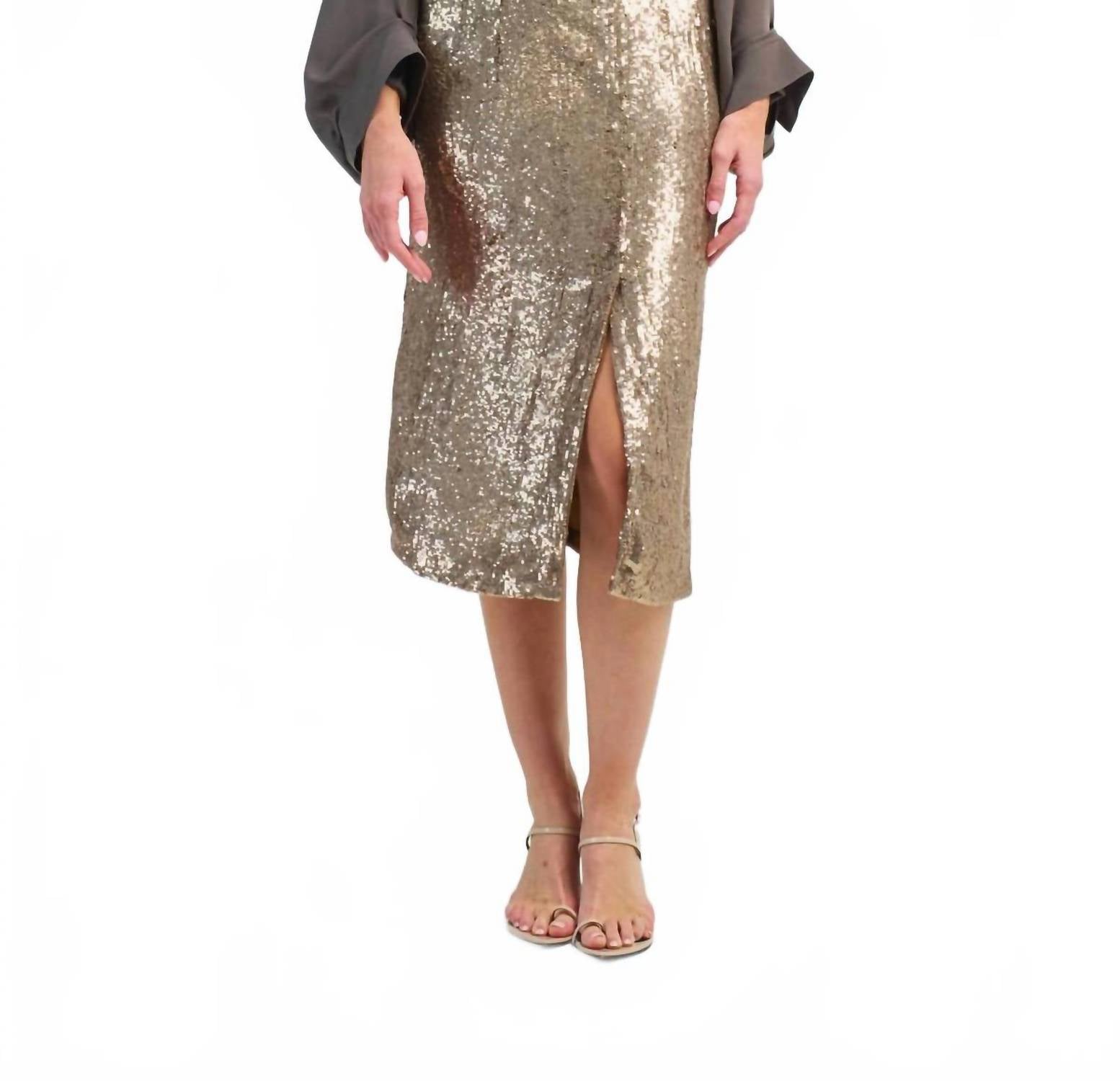 Twp - Ladylike Fishscale Sequin Skirt